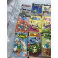 Vintage World Disney comics and Bucks Bunny collection from 1980s bid for all !!!