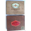Old Cigar boxes - woden