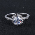 Stunning Vintage AAA cubic zirconia ring... 925 Stamped white gold filled.. Size 7,8,9 Available!!!!