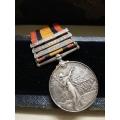1901 Royal Navy Baton and Medal Awarded to Serj R Carbis - Natal Carb