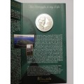 Laureates of the Nobel Peace prize - Robben Island - silver one ounce
