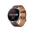 Huawei Watch 3 Pro Titanium Gray with Brown Leather Strap