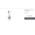 Pandora Daisy Silver Dangle with Cubic Zirconia - Authentic and Brand New