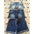 RE WOOLWORTHS WOMEN 3 pcs Shorts Size 32 - Excellent Condition