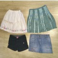 PUMPKIN PATCH Short / MONSOON and Butterfly SKIRTS 7yrs old -  Excellent Condition