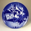 HUTSCHENREUTER GERMANY LTD. EDITION WALL PLATE ` A CHRISTMAS TO REMEMBER    EXCLUSIVELY PRODUCED ...