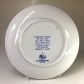 HUTSCHENREUTER GERMANY LTD. EDITION WALL PLATE ` A CHRISTMAS TO REMEMBER    EXCLUSIVELY PRODUCED ...