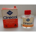 Agfa Cinecol Film Cement 30 ml. Unopened Bottle triacetate  film splicing vintage collectible