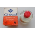Agfa Cinecol Film Cement 30 ml. Unopened Bottle triacetate  film splicing vintage collectible