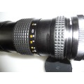 MAKINON ZOOM LENS IN HARD , DUST CASE , WITH SLING STRAP zoom 1:4,  6,   200 mm MACRO 1:4, -  10m