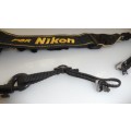 NIKON SLR CAMERA , BLACK , SLING STRAP , 90 cms