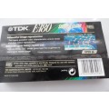 TDK , SC , VHS CASSETTE , PAL SECAM, E180 / 258 m