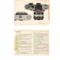 NIKON F MANUAL  (  24 LOOSE PAGES , - COMPLETE )