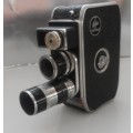 VINTAGE  1959 BOLEX PAILLARD 8L, COMPUMATIC , 8 mm , CINE CAMERA serial No.774657