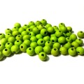 Beads / Wooden Beads / 6mm / lind green Beads / Price p. 100 pcs / Beads for crafting