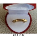 Rings - Brass - 21.5 diameter -width 4mm- different designs - see pictures