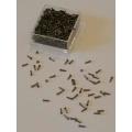 Watch screws 1.0mm x 1.0mm  and balance stuff - estimated 1500 pices in a box -Watchmaker Treasures