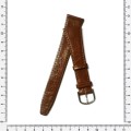 Strap, 20mm watch strap, genuine leather strap, brown,  Strap made in Germany