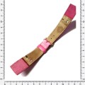 Strap, 24mm watch strap, genuine leather strap, pink, no spring bars needed, Strap Made in Germany