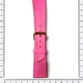Strap, 24mm watch strap, genuine leather strap, pink, no spring bars needed, Strap Made in Germany