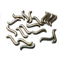 Beads / Metal Beads - 20 pcs-Spacer -19mm x 3mm -Beads for jewellery crafting - Nickel free
