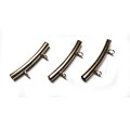 Element 29mm long - drill 3mm - 5pcs -spacer with Loops - for jewellery crafting -