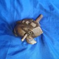 Vintage Wooden Frog Percussion Instrument Wood Frog