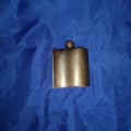 Antique Copper flask, thick walled. Unusual Item
