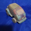 Handmade Wood VW Beetle style Display Toy car