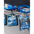 XBee Pro S1 with USB Connector, 3 x XBee Pro S1 to clear