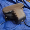 Vintage Ricoh leather camera case. Very good Condition