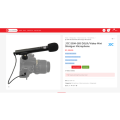 JJC SGM-185 II Stereo Microphone for camera and interviews