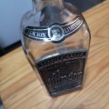 El Jimador Tequila ANEJO Empty 750ml Bottle w/Cast Metal Label Bought In Mexico RARE