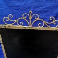 Vintage Table Top Chalkboard with metal stand and frame. Beautiful for a Boutique or Coffee Shop