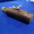 Vintage Hand Carved Wooden Whistle Folkart `Bird` Made in Switzerland