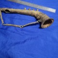 Handcrafted Very Old Brass Tribal Music Instrument Tutari Collectible