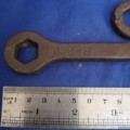 Antique Cast Iron Spanners. Price for both