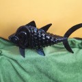 Vintage Metal Fish sculpture Handmade. Approx 470mm Head to Tail