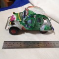 Recycled metal can Model Car. Good Attention to detail
