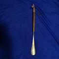 Vintage Brass and Wood Horse Head Long Handle Shoe Horn Equestrian. Rare Find
