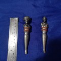Andy C- Andy Cartwright - Tribal Range - Wine Bottle Stopper. 2 available (Sold as a set)