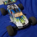 Thunder Tiger Tomahawk ST 1/10 Scale 4WD Nitro Truggy. Project or Spares. Fuel engined