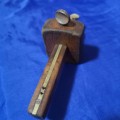 Vintage Wood and brass Mortise gauge, excellent condition