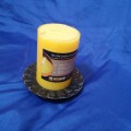Candle Holder, Vintage- Made in West Germany. With Citronella Candle