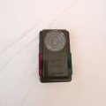 Military Signal Flashlight VELAMP post WW2. Used for Morse code or green/ red light. Made in Italy