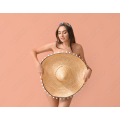 Sombrero Traditional design- large around 21`` or 52cm diameter. Was used as a prop on a photoshoot.