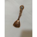 Unique Copper South Africa Decorative Spoon With Elephants/Gazelles