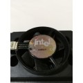 Intel Pentium 2 cooler heatsink with fan- vintage