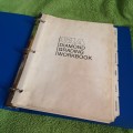 Vintage GIA Diamond Grading Workbook with charts.