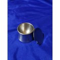 A Robert Welch (1929-2000) for Old Hall England. 18/8 stainless Steel mini sugar bowl